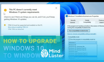 ️ How to Upgrade Windows 10 to Windows 11 On a Compatible or Not Supported Computer 