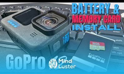 How to Install Memory Card Battery in GoPro Hero 12 Black