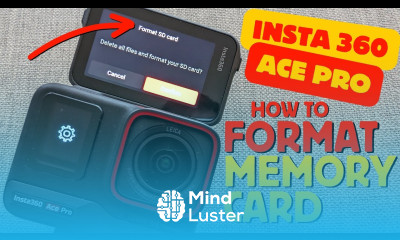  Insta360 Ace Pro How to Format the Memory Card