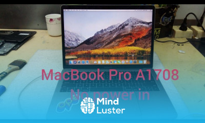 How to repair Macbook Pro A1708 No power in