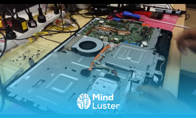 How to replace screen dell all in one GD97B22 Kea Electronic