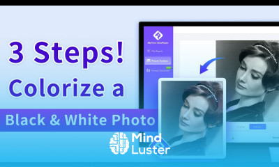 3 Steps How to Colorize a Black White Photo on Windows
