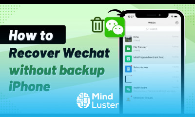 How to Recover Wechat Without Backup iPhone
