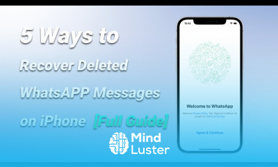 5 Ways How to Recover Deleted WhatsApp Messages on iPhone