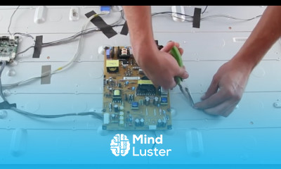 LG LC470DUE SFU1 No Picture LED Strips Replacement Tutorial No Backlight LEDS