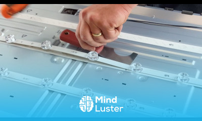 How to Replace LED Strips in LG LED TV 55LF 55LB NC55 Fixing Bad LED Backlights