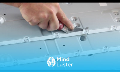 LG 55” LED TV No Picture Bad Backlights How To Replace LED Strips 55LN NC550DUN