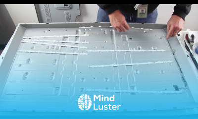 Samsung 50” LED TV No Picture Bad Backlights How To Replace LED Strips Model UN50