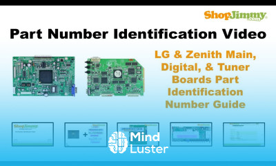 TV Repair Tutorial Part Number Idenfication Guide for LG Zenith Main Digital Tuner Boards