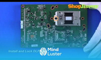 White Dots DLP Chip Replacement Troubleshooting Guide for Problems after Installation