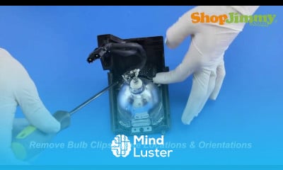 Cómo reemplazar una lámpara Mitsubishi DLP común 915B403001