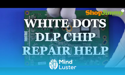 Replacing a DLP TV Chip White Dots Issue How to Fix Mitsubishi DLP TVs
