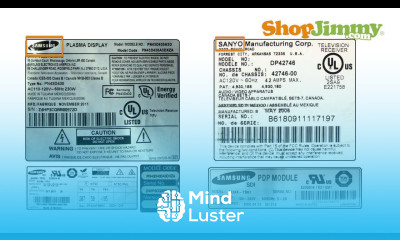 Plasma TV Repair Tutorial Plasma TV Parts Overview Common Plasma TV Symptoms Solutions