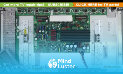 LG Plasma TV Repair How to Replace LG 6871QYH953A Y SUS Board How to Fix Plasma TVs