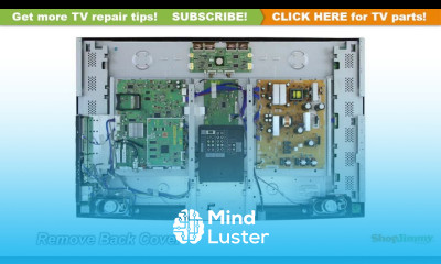 Mitsubishi LCD TV Repair How to Replace T Con Boards LJ94 02037E