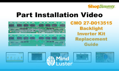 How to Replace a CMO Backlight Inverter