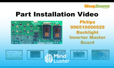 Philips 996510006929 Backlight Inverter Master Boards Replacement Guide for LCD TV Repair
