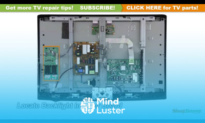 LCD TV Repair Tutorial How to Replace the Backlight Inverter Board in LG Philips LCD TVs