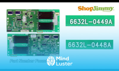 Backlight Inverter Kit How To Replace LG 6632L 0448A 6632L 0449A