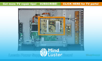 Sharp LC 46 LC 52 RDENCA235WJQZ Power Supply Unit PSU Boards Replacement Guide Sharp LCD TV Repair
