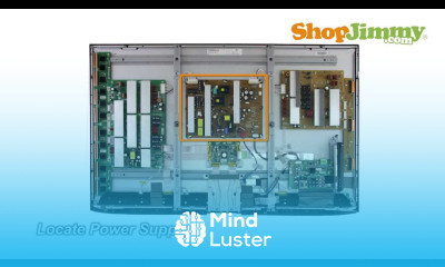 LG Model 50PK540 for EAY60968801 How to Replace the Power Supply for No Image On Screen