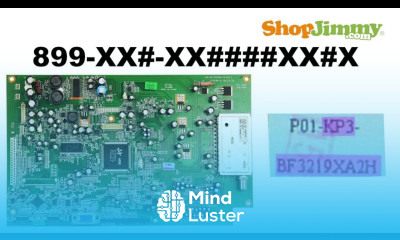 TV Part Number Identification Guide for Polaroid Main Boards LCD LED Plasma TVs