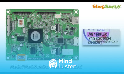 DIY Philips 42PFL3704D F7 LCD TV Repair A91H9MMA 001 Digital Main CBA Boards Replacement Tips