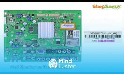 Vizio SV3 3632 0872 0395 Main Boards Replacement Guide for Vizio LCD TV Repair