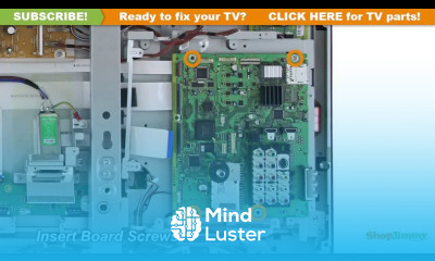 Panasonic TC P4 TXN A1ETUUS A Boards Main Boards Replacement Guide for Panasonic Plasma TV Repair
