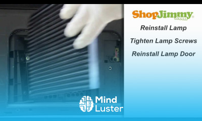 Toshiba DLP TV Repair Replacing Installing Toshiba Y66 LMP DLP Lamp How to Fix DLP TVs