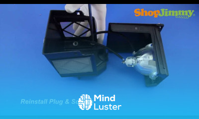 Mitsubishi Model WD 915P049020 Bulb Replacement Guide for DLP TV