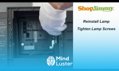 Mitsubishi 915P020A10 Lamp Replacement Guide for DLP TV