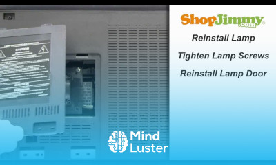 Mitsubishi WD 915P043010 Lamp Replacement Guide for PT 43 44 45 50 52 60 61 DLP TV