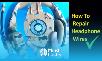 How to Repair Headphones Speaker wire One side not working Solved