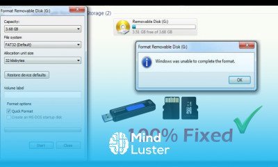 How to Fix Windows Was Unable to Complete the Format Solved with 2 Solutions
