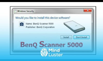 How To Install Benq Scanner 5000 Driver for Windows 7 100 Workable