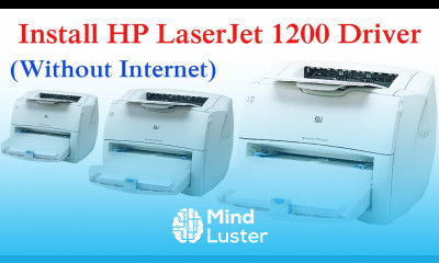 How to Install HP LaserJet 1200 Printer Driver without Internet 2020