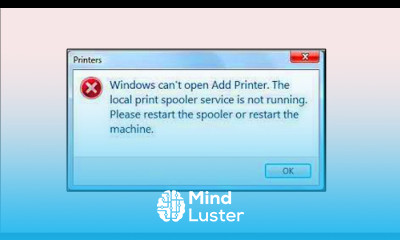 How To Fix Print Spooler Service Is Not Running Solved 100 working