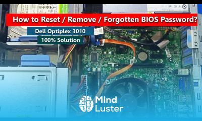 How to Reset Remove Forgotten BIOS Password Dell Optiplex 3010 Solved 100