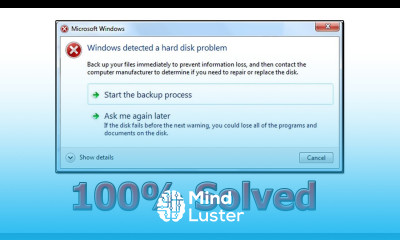 HOW TO FIX Windows Detected A HARD DISK PROBLEM WITH Solution 2018