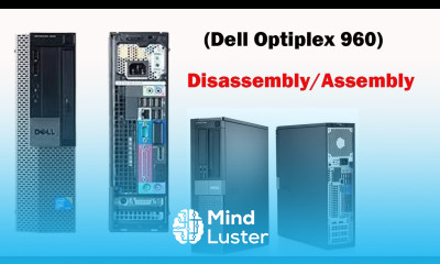Computer disassembly assembly Dell Optiplex 960