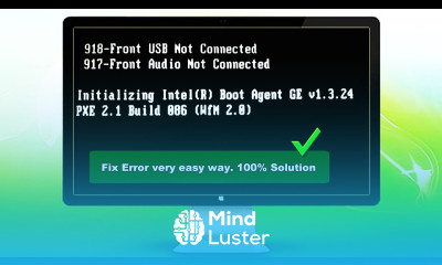 918 front USB not connected 917 Front Audio Not Connected Error Fix 100 Technical Adan