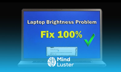 Fixed Laptop Brightness Problem 2020 100 Working