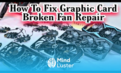 How To Fix Graphic Card Video card Broken Fan Repair gpufanrepair foryou howto gpucard