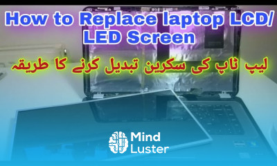 How to Replace a broken laptop Lcd screen howto broken laptop today foryou youtube tiktok