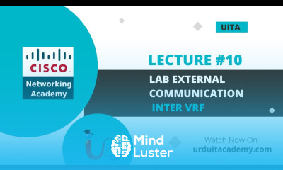 Lecture 10 External Communication Lab 3 Inter VRF Cisco ACI