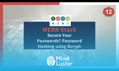 Lecture 12 Secure Your Passwords Password Hashing using Bcrypt in MERN Stack Development Mern