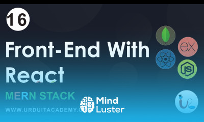Lecture 16 Start Front End Hello World using React JS in MERN Stack Development MERN Series