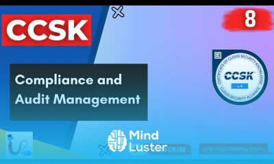 Lecture 8 Compliance and Audit Management CCSK Cloud Computing Master Cloud Security