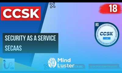Lecture 18 Security as a Service SecaaS in Cloud Computing CCSK